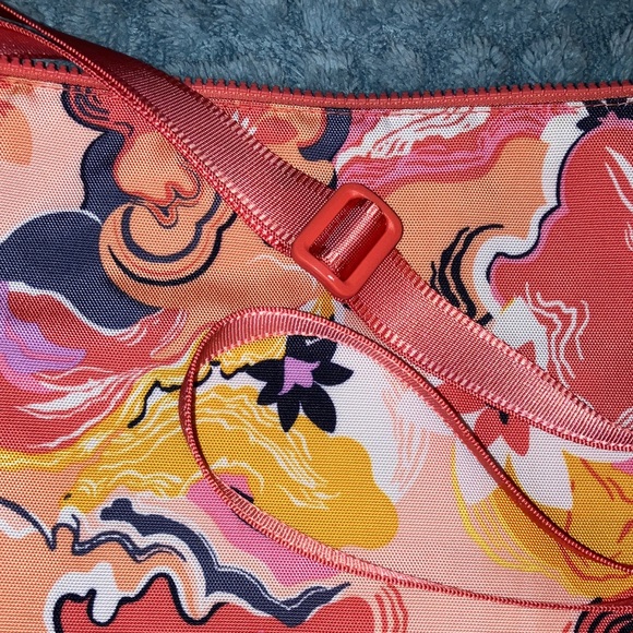 Vera Bradley Multicolor Floral Shoulder Bag 12” X 12” Spring - Picture 3 of 7